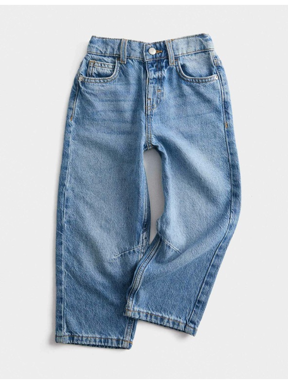 Marks & Spencer Дънки с разкроени крачоли (2–10 години) Marks & Spencer морскосиньо