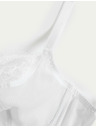 Marks & Spencer Балконет сутиен Jasmine с банели и дантела, размер A–E Marks & Spencer бял