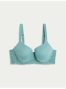 Marks & Spencer Гладък сутиен Body Soft™ с банели и пълни чашки, размер A–E Marks & Spencer зелен