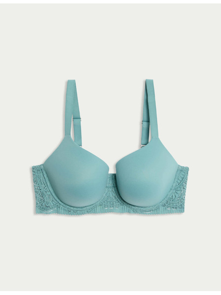 Marks & Spencer Гладък сутиен Body Soft™ с банели и пълни чашки, размер A–E Marks & Spencer зелен