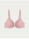 Marks & Spencer Деколте сутиен с банели и дантела, размер A–E Marks & Spencer розов
