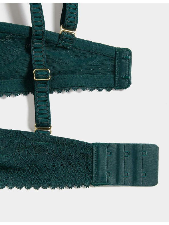 Marks & Spencer Дантелен push-up сутиен с банели и технология Flexifit™, размер A–E Marks & Spencer зелен