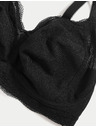 Marks & Spencer Сутиен Jasmine без банели с дантелени ръбове, размер F+ Marks & Spencer черен