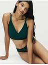 Marks & Spencer Дантелен сутиен без банели, с ефект намаляване и технология Flexifit™ Marks & Spencer зелен