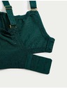 Marks & Spencer Дантелен сутиен без банели, с ефект намаляване и технология Flexifit™ Marks & Spencer зелен