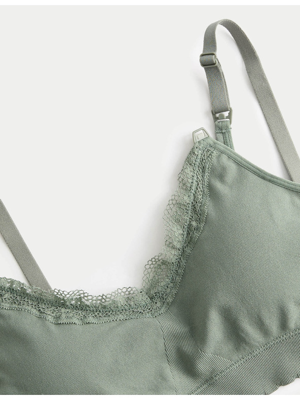 Marks & Spencer 2 бр. безшевни бременни сутиена без банели за кърмещи Marks & Spencer сив