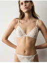 Marks & Spencer Сутиен без банели с бродерия Monaco (A-E) Marks & Spencer кремав