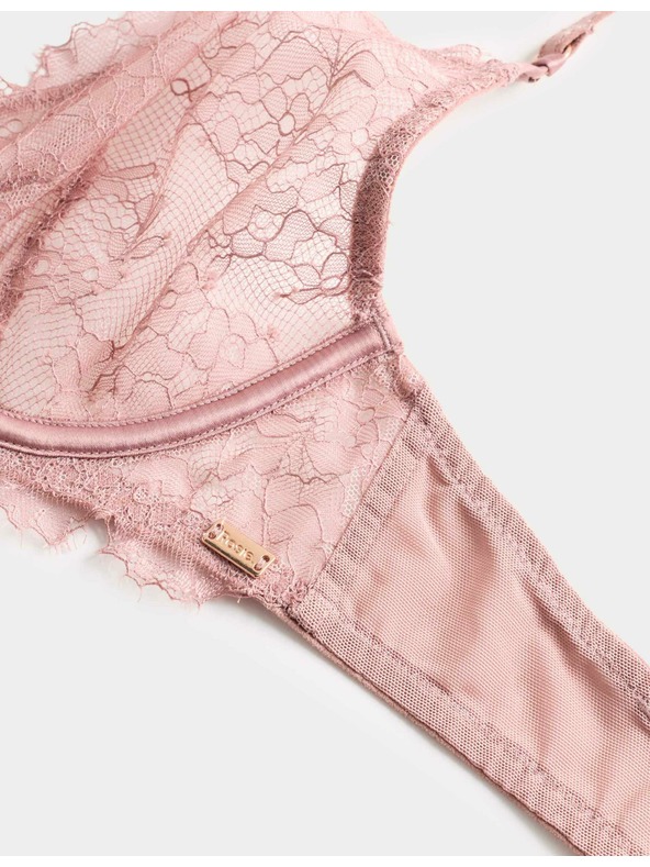 Marks & Spencer Дантелена сутиен с банели Forget Me Not (A-E) Marks & Spencer кафяв