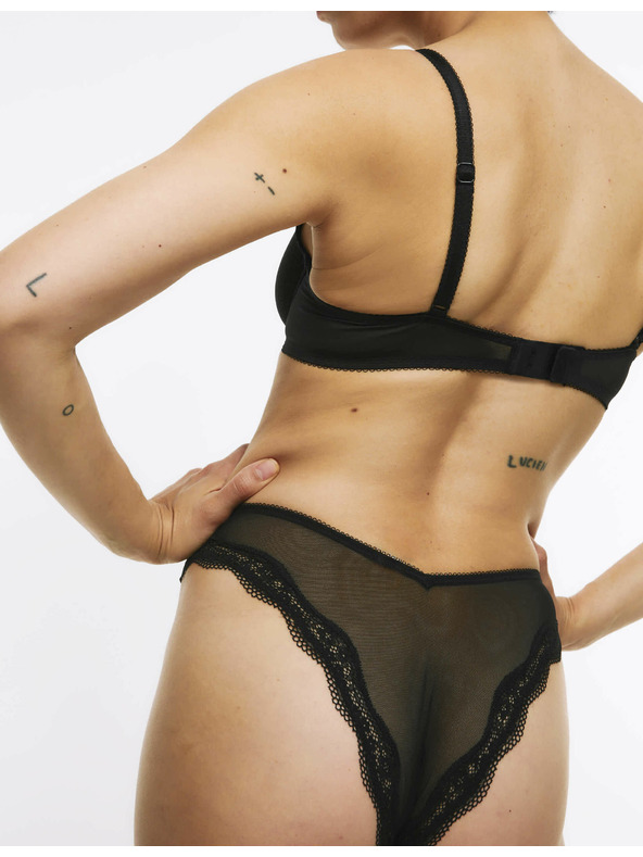 Marks & Spencer 3 бр. дантелени бикини Jasmine Miami Marks & Spencer черна