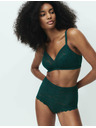 Marks & Spencer Дантелени бикини с технология Flexifit™, комплект 3 бр. Marks & Spencer зелен