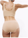 Marks & Spencer Шорти с висока талия без видими ръбове Cool Comfort, комплект 3 бр. Marks & Spencer бежов