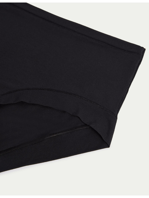 Marks & Spencer Шорти с висока талия и технология Flexifit™, комплект 3 бр. Marks & Spencer черен
