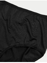 Marks & Spencer Боксерки бикини с висока талия от микрофибър, без видими ръбове, 5 бр. Marks & Spencer черен