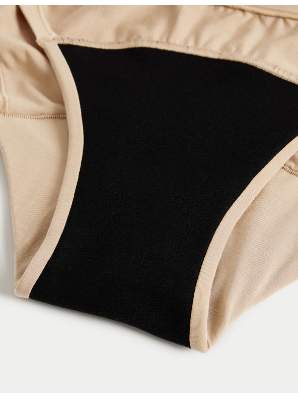Marks & Spencer Високо абсорбиращи менструални бикини тип бикини, 3 бр. Marks & Spencer бежов