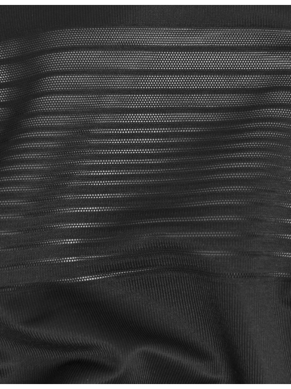 Marks & Spencer Прозрачно райета Body с подсилване за собствен сутиен Wear Your Own Bra Body Marks & Spencer черен