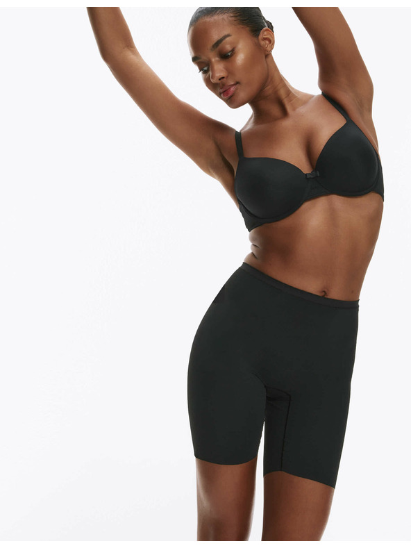 Marks & Spencer Комплект от 2 леко стягащи бикини Marks & Spencer черен