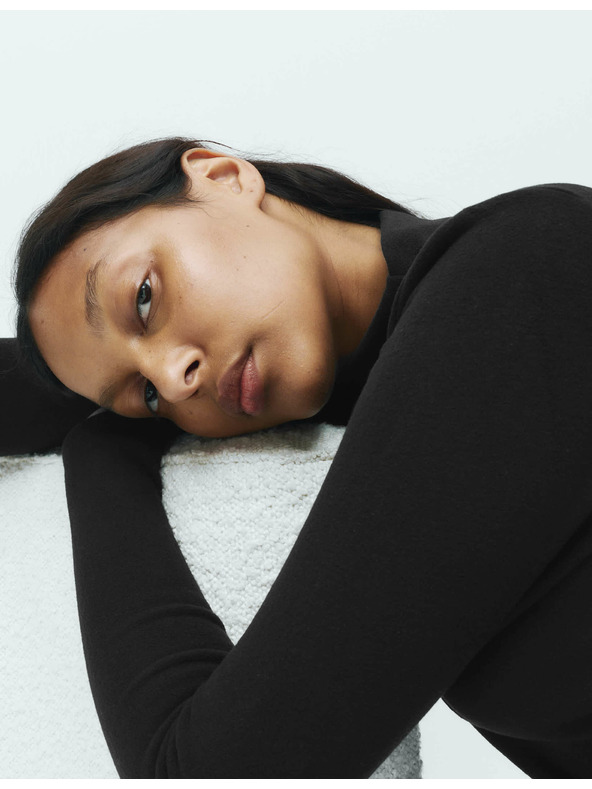 Marks & Spencer Поларен термо потник с технология Heatgen™, максимална топлина Marks & Spencer черен