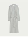 Marks & Spencer Широк ребрест халат Marks & Spencer сив