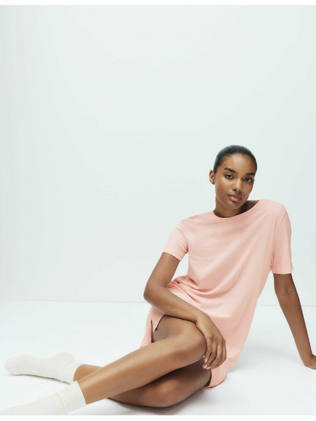 Marks & Spencer Раирана нощница с технология Cool Comfort™ Marks & Spencer розова