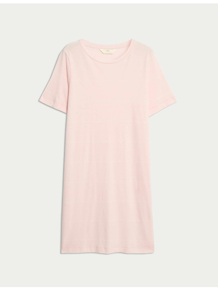 Marks & Spencer Раирана нощница с технология Cool Comfort™ Marks & Spencer розова