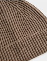 Marks & Spencer Плетена ребрест зимен шапка Marks & Spencer кафяво