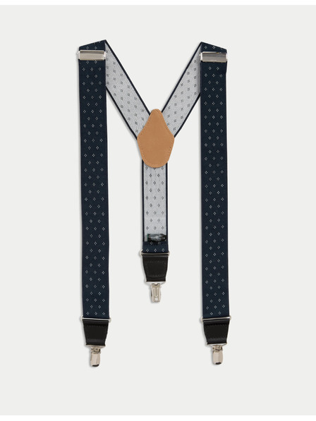 Marks & Spencer Класически на точки тиранти Marks & Spencer морско синьо