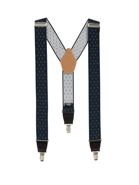 Marks & Spencer Класически на точки тиранти Marks & Spencer морско синьо