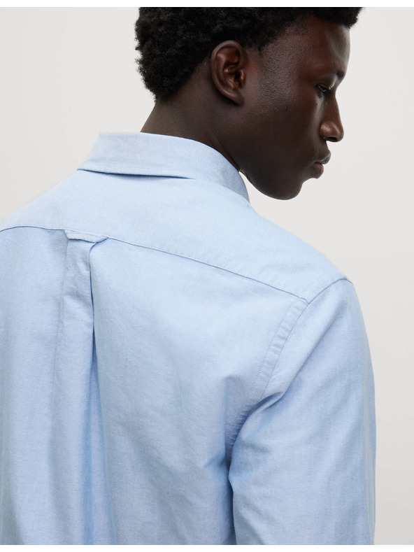 Marks & Spencer Риза от чист памук The Ultimate Marks & Spencer oxford blue