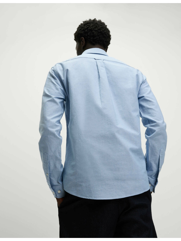 Marks & Spencer Риза от чист памук The Ultimate Marks & Spencer oxford blue