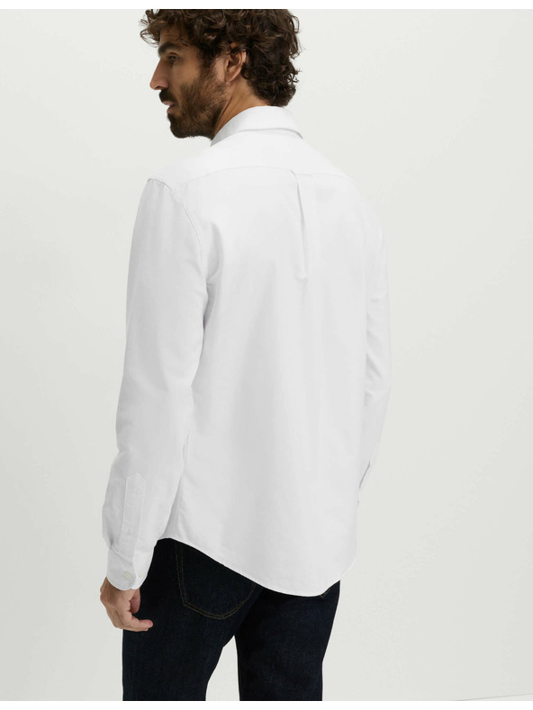 Marks & Spencer Оксфордска риза от чист памук The Ultimate Marks & Spencer бяла