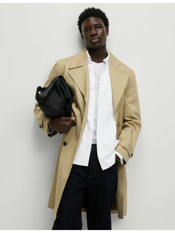 Marks & Spencer Оксфордска риза от чист памук The Ultimate Marks & Spencer бяла