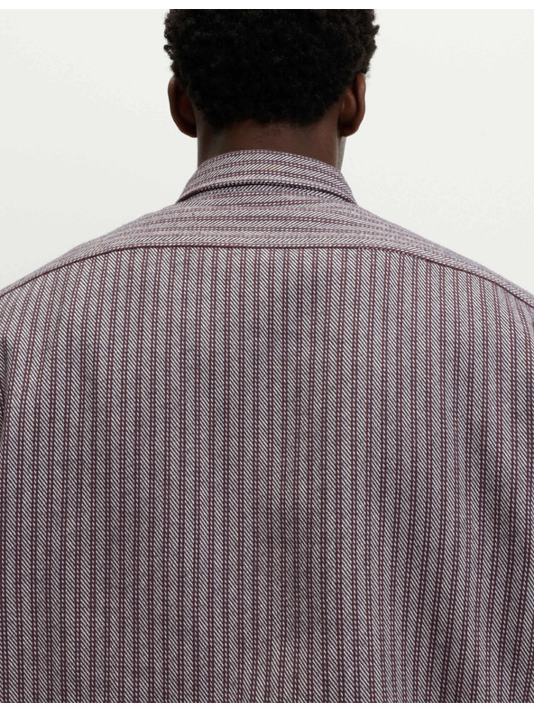 Marks & Spencer Райета фланелена риза от чист памук Marks & Spencer сива