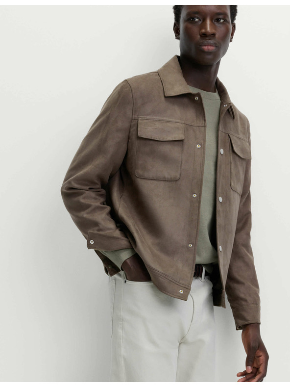 Marks & Spencer Работно яке от изкуствен велур Marks & Spencer зелена