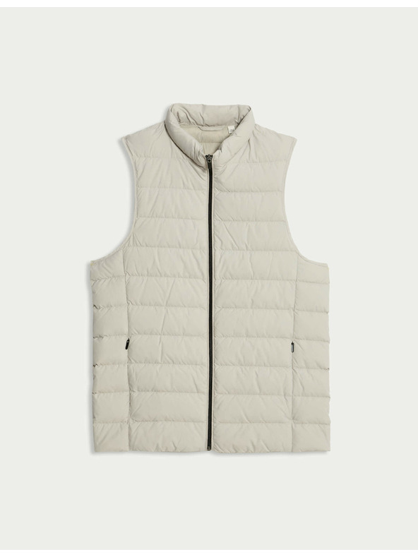 Marks & Spencer Лека пухена жилетка Marks & Spencer бежова