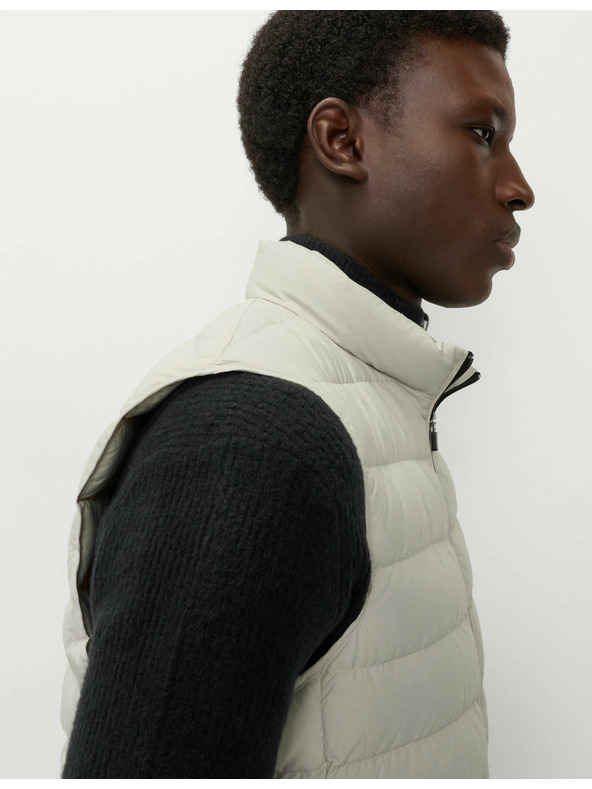 Marks & Spencer Лека пухена жилетка Marks & Spencer бежова