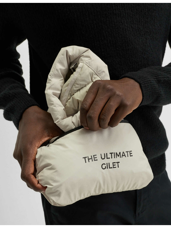 Marks & Spencer Лека пухена жилетка Marks & Spencer бежова