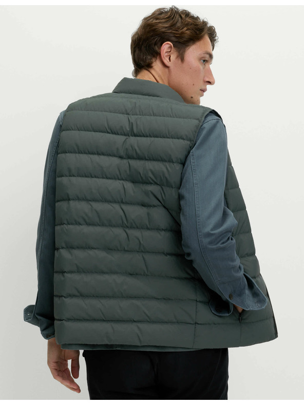 Marks & Spencer Лека пухена жилетка Marks & Spencer зелена