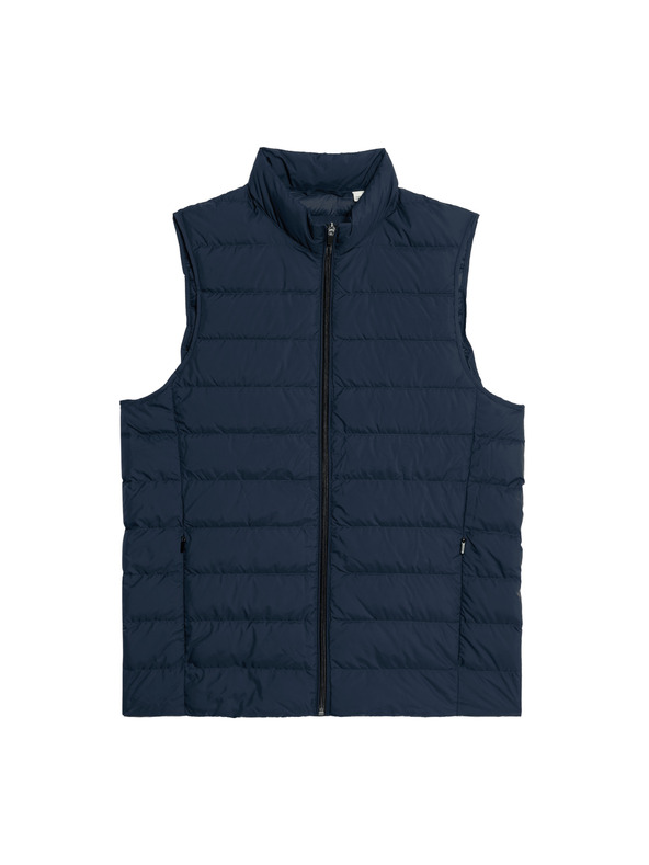 Marks & Spencer Лека пухена жилетка Marks & Spencer тъмносин