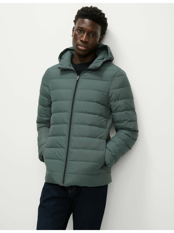 Marks & Spencer Лека пухена яке с пух Marks & Spencer зелен