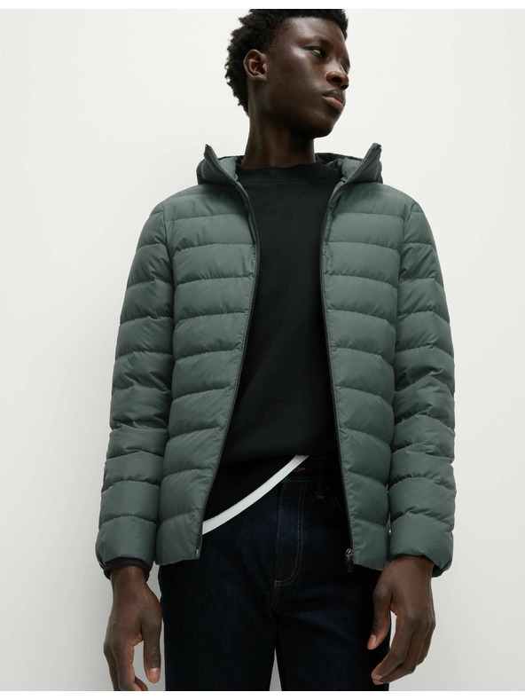 Marks & Spencer Лека пухена яке с пух Marks & Spencer зелен
