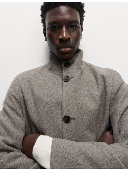 Marks & Spencer Палто с права яка Marks & Spencer бежово