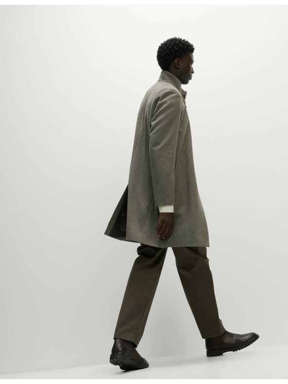 Marks & Spencer Палто с права яка Marks & Spencer бежово