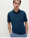 Marks & Spencer Поло риза Pique с подчертани краища The Ultimate Marks & Spencer синя