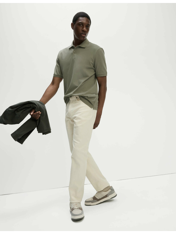 Marks & Spencer Поло The Ultimate Pique Marks & Spencer зелено