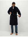 Marks & Spencer Флисов халат Supersoft Marks & Spencer тъмносиня