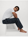 Marks & Spencer Карирани пижамени панталони от 100% памук Marks & Spencer тъмносиня