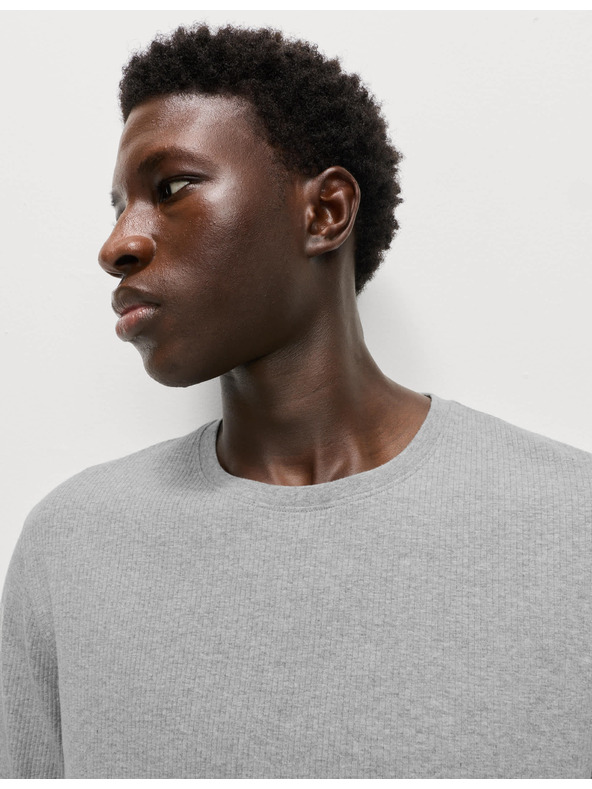 Marks & Spencer Карирана пижама от чиста памучна материя Marks & Spencer сива