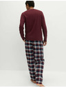 Marks & Spencer Пижама от рециклирана памучна материя Marks & Spencer червена