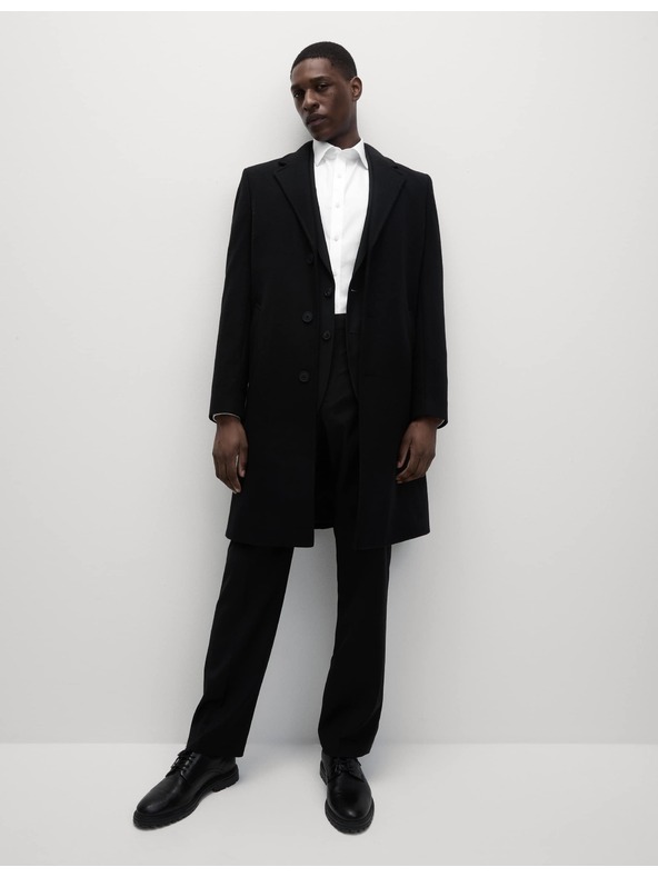 Marks & Spencer Риза от памук с класически силует с незабавна грижа Marks & Spencer бяла