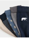 Marks & Spencer 5 чифта чорапи Cool & Fresh™ Bear с висок дял памук Marks & Spencer синя